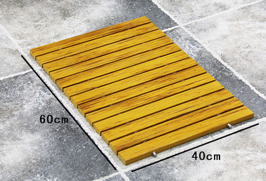 Tái chế không thấm nước WPC composite sàn phòng tắm sàn Mat