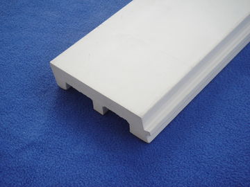 Tấm ốp chân tường bằng nhựa trắng trang trí, Tấm lót PVC chống thấm 126mm * 32mm