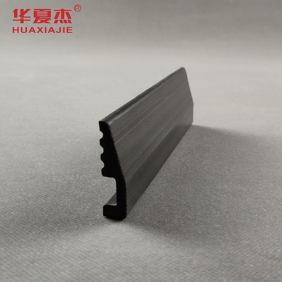 Black PVC Base Board Indoor Moisture Proof Skirting PVC Profile Cho trang trí nhà