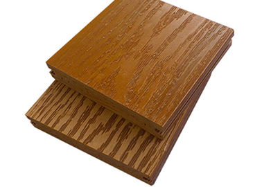 Sàn gỗ WPC chống thấm Walnut cho sàn ngoài trời 140mm × 28mm