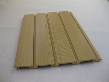 Thiết kế bảng điều khiển tường nhà để xe tổng hợp WPC bằng gỗ Nhìn cho phòng nội thất