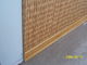 Tấm ốp tường WPC 200 * 6 mm / Wainscot với lớp trang trí cho phòng