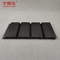 Tấm PVC Slatwall bề mặt nhẵn màu đen 300mm X 17mm