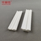 Vinyl trắng 12FT / 25/64 X 1-39/64 Bed Crown PVC Molding For Building Decoration