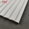 Phân đồ tường PVC chất lượng cao WPC Thiết kế màu trắng cho nền TV trang trí tường