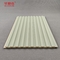 WPC Flouted Wall Panel Màn hình tường PVC bền chống ẩm xanh cho trang trí nội thất