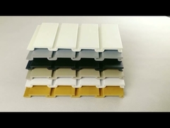 hệ thống gara tấm slatwall màu trắng xám đen