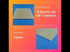 huaxiajie Tấm tường WPC composite bằng gỗ nhựa bán chạy nhất cho kết cấu mái nhà