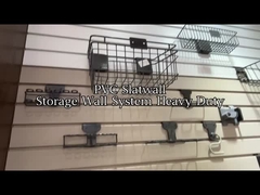 Phân tích tùy chỉnh Slat Wall Panel màu xám pvc sàn nhà để xe trong nhà