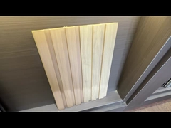 Tấm tường WPC tổng hợp chịu thời tiết Dễ dàng cài đặt và làm sạch 200m2 MOQ