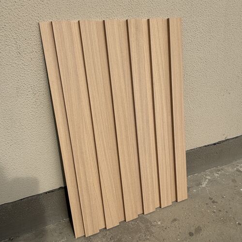 Tin tức công ty mới nhất về Tấm ốp tường nan WPC: Nâng tầm không gian với phong cách dễ dàng