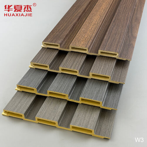 Tin tức công ty mới nhất về Bảng tường kiểu dáng Laminated WPC Fluted Marble & Wood Grain Customizable Design
