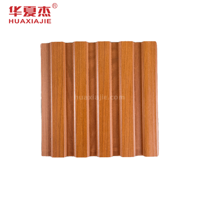 Co Extrusion Wood Grain Wpc Wall Panel Trang trí nội thất Thiết kế mới