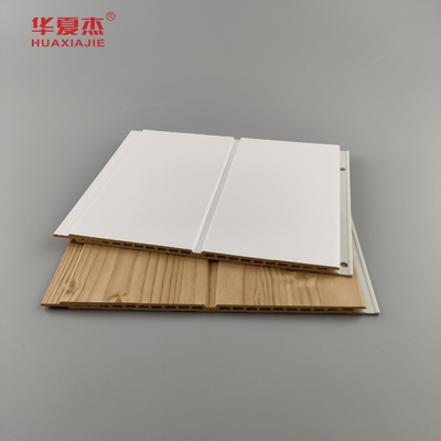 Laminated Wpc Wall Panel Fluted Wpc bền Panels Thiết kế hiện đại Wpc bảng cài đặt dễ dàng
