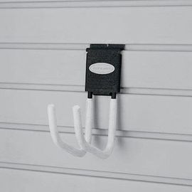 Tấm ốp tường bằng nhựa bền / Móc treo tường đá đen để lưu trữ trung tâm thú cưng