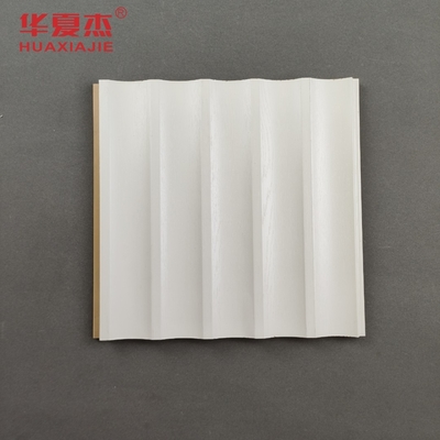 High gloss wpc tường bảng phẳng laminated wpc bảng màu trắng thiết kế nội thất trang trí