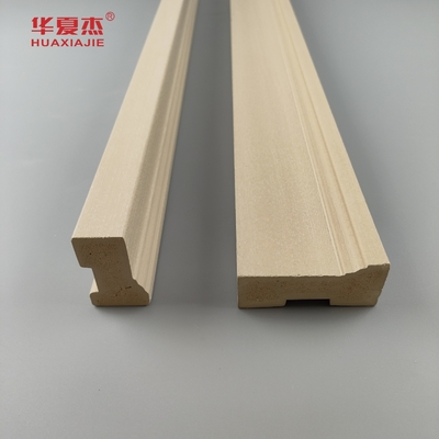 Chi phí Giá 50mm 76mm Wpc Brickmold Wpc Khung cửa Cây hạt trang trí ngoài trời