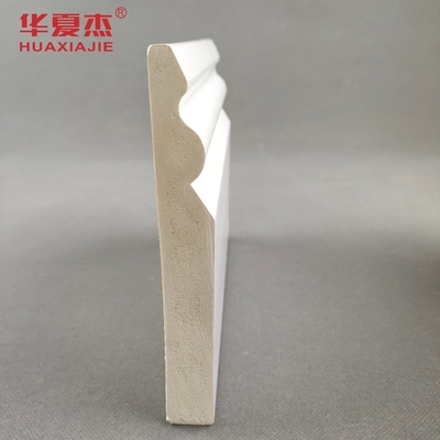 150x20mm Pvc Trim Board Thiết kế màu trắng Pvc Skirting Pvc Baseboard Trang trí nội thất