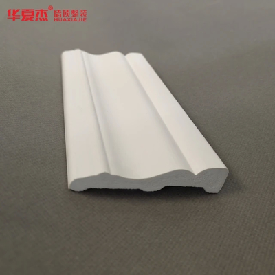 Khả năng chống cháy White PVC Trim Board bề mặt gỗ kết thúc chống ẩm Bảo trì miễn phí