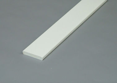 Woodgrain PVC Mouldings trang trí / Lưới PVC trắng Trim / Hồ sơ PVC