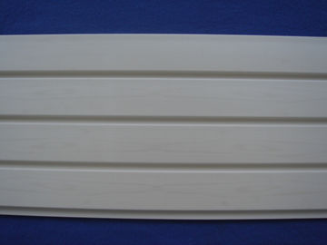 Tấm nhựa PVC PVC Slatwall / Tấm tường trắng có rãnh để lưu trữ tầng hầm
