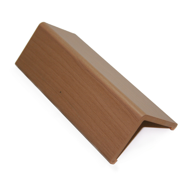 Chống va chạm Dải góc PVC Góc phải Màu sắc gỗ 50 X 50mm