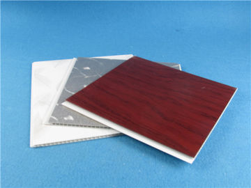 Giá tốt. Trắng Red Silver Marble Bảng màu tường UPVC, tấm ốp tường trang trí trực tuyến