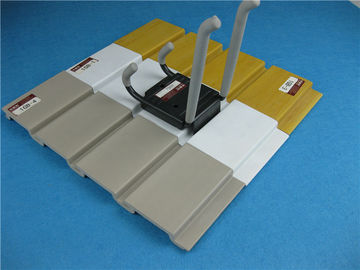 Giá tốt. Tấm tường lưu trữ bền, Màn hình tấm treo tường WPC Slat để lưu trữ trực tuyến