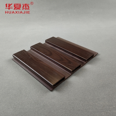 Giá tốt. Đen Walnut Wpc Phân hình Bức tranh Bề mặt in chống nước Và dễ làm sạch trực tuyến