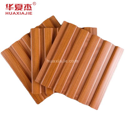 Co Extrusion Wood Grain Wpc Wall Panel Trang trí nội thất Thiết kế mới