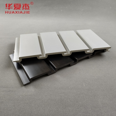 1,7kg / M Dễ dàng lắp đặt Tấm PVC Slatwall Vật liệu trang trí trong nhà Tấm tường nhà để xe