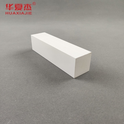 Bán hàng trực tiếp tùy chỉnh ván trang trí vinyl trắng 38mm x 39mm khuôn nhựa PVC trang trí hồ sơ trong nhà / ngoài trời