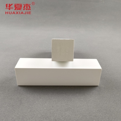 Bán hàng trực tiếp tùy chỉnh ván trang trí vinyl trắng 38mm x 39mm khuôn nhựa PVC trang trí hồ sơ trong nhà / ngoài trời