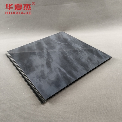 Gloss đá cẩm thạch màu đen PVC Bảng tường trang trí in PVC Bảng tường cho văn phòng hoặc khách sạn