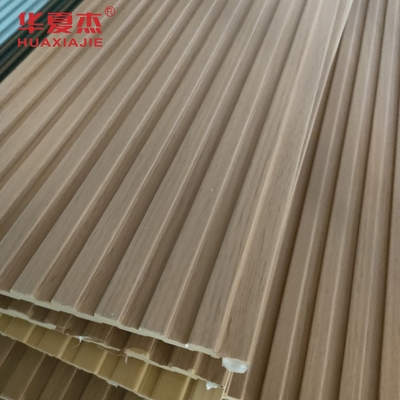 Bức tường màu gỗ WPC Bức tường trang trí nội thất Nhà xây dựng