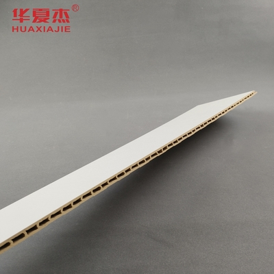 Không thấm nước Bảng tường WPC tùy chỉnh 600mm X 9mm trang trí bên ngoài
