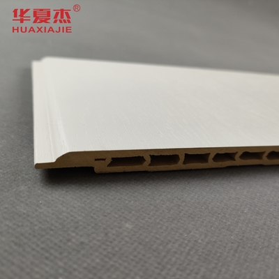 Không thấm nước Bảng tường WPC tùy chỉnh 600mm X 9mm trang trí bên ngoài
