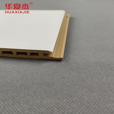 Không thấm nước Bảng tường WPC tùy chỉnh 600mm X 9mm trang trí bên ngoài