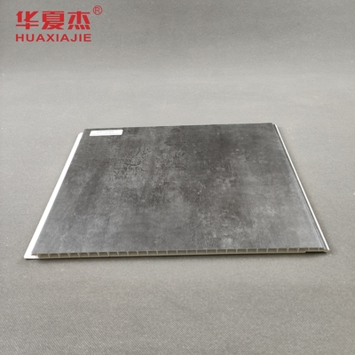 Bảng tường PVC đá cẩm thạch màu xám Nội thất PVC Bảng trần cho trang trí tòa nhà