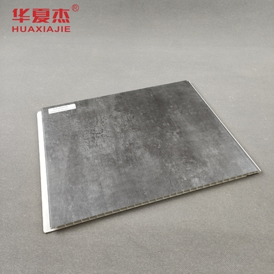 Bảng tường PVC đá cẩm thạch màu xám Nội thất PVC Bảng trần cho trang trí tòa nhà