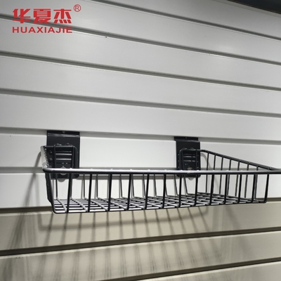 Dễ cài đặt PVC Slat Wall Panel Hooks Garage Panel Bức tường khung chống nước Để trang trí