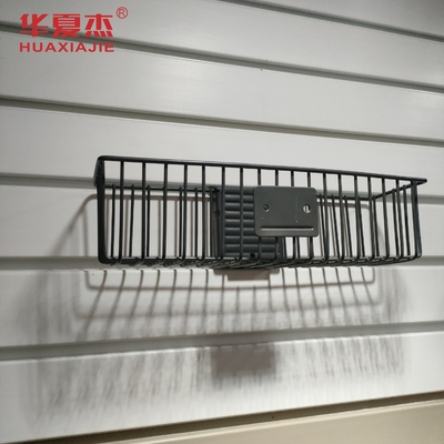 Dễ cài đặt PVC Slat Wall Panel Hooks Garage Panel Bức tường khung chống nước Để trang trí