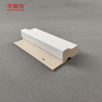 chất lượng cao wpc móng vây trắng áo khoác chống nước wpc khung cửa vật liệu xây dựng