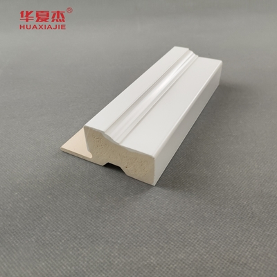chất lượng cao wpc móng vây trắng áo khoác chống nước wpc khung cửa vật liệu xây dựng