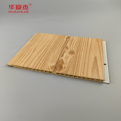 bán nóng Wpc Bức tường mô phỏng gỗ hạt dễ dàng để cài đặt trang trí nhà ở
