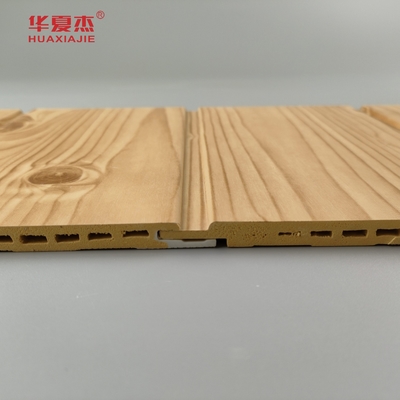 bán nóng Wpc Bức tường mô phỏng gỗ hạt dễ dàng để cài đặt trang trí nhà ở
