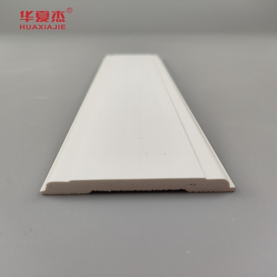Giá tốt Pvc Mull Strip 2-1/2 Wpc Molding trắng mịn mịn Pvc Mull Moulds Nhà văn phòng trang trí