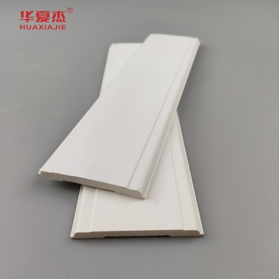 Giá tốt Pvc Mull Strip 2-1/2 Wpc Molding trắng mịn mịn Pvc Mull Moulds Nhà văn phòng trang trí
