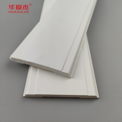 Giá tốt Pvc Mull Strip 2-1/2 Wpc Molding trắng mịn mịn Pvc Mull Moulds Nhà văn phòng trang trí