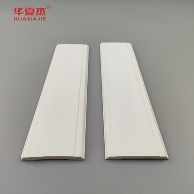 Giá tốt Pvc Mull Strip 2-1/2 Wpc Molding trắng mịn mịn Pvc Mull Moulds Nhà văn phòng trang trí